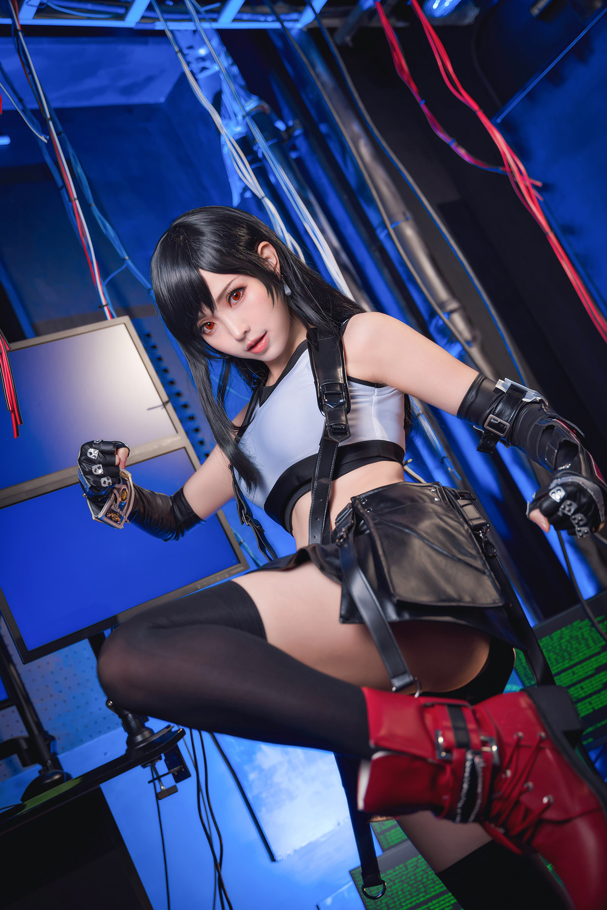 Cosplay ElyEE子 蒂法·洛克哈特 Tifa Set.01