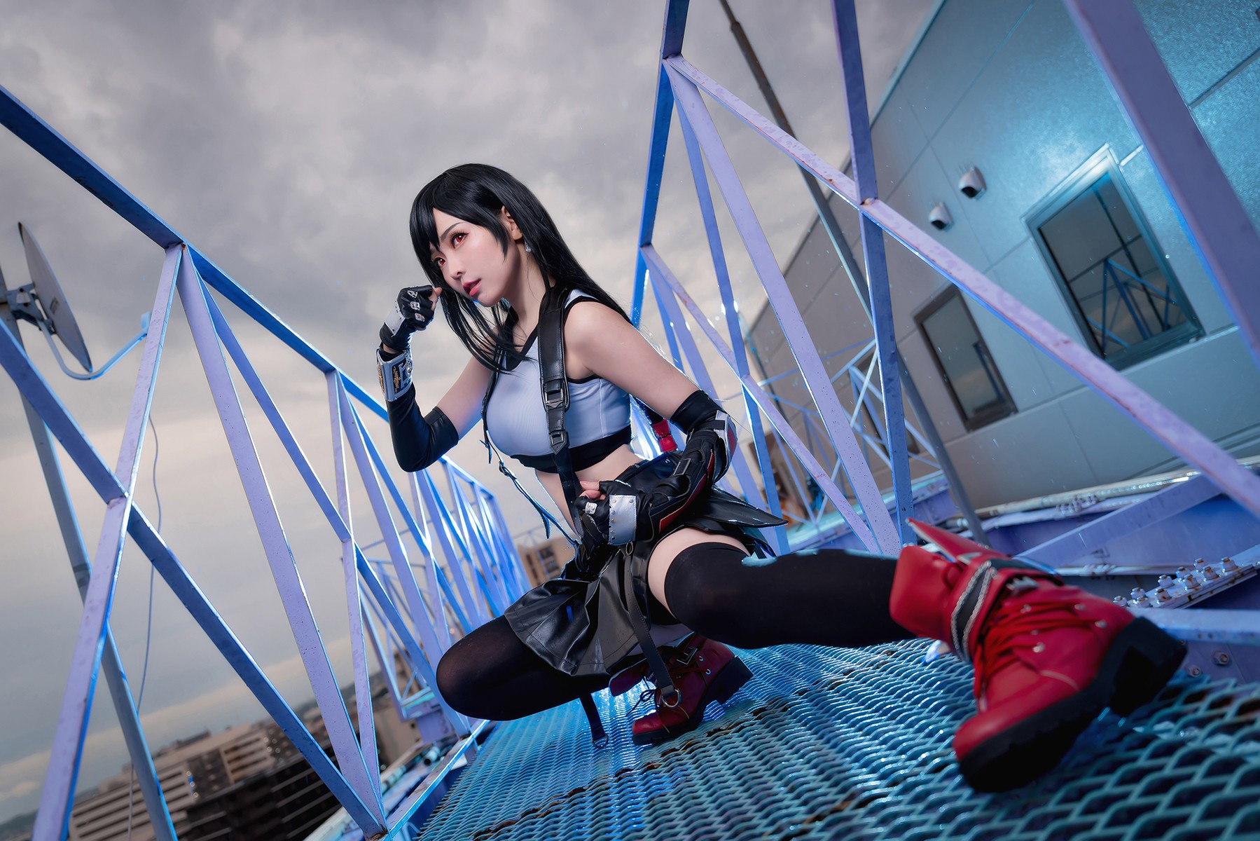 Cosplay ElyEE子 蒂法·洛克哈特 Tifa Set.01