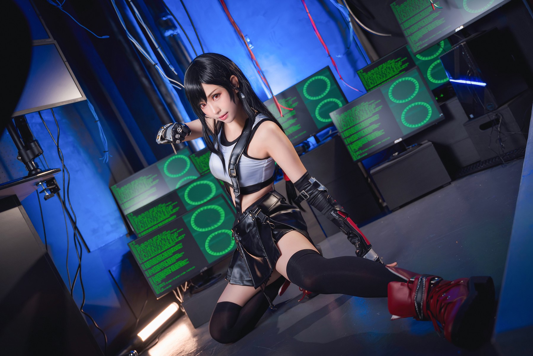 Cosplay ElyEE子 蒂法·洛克哈特 Tifa Set.01