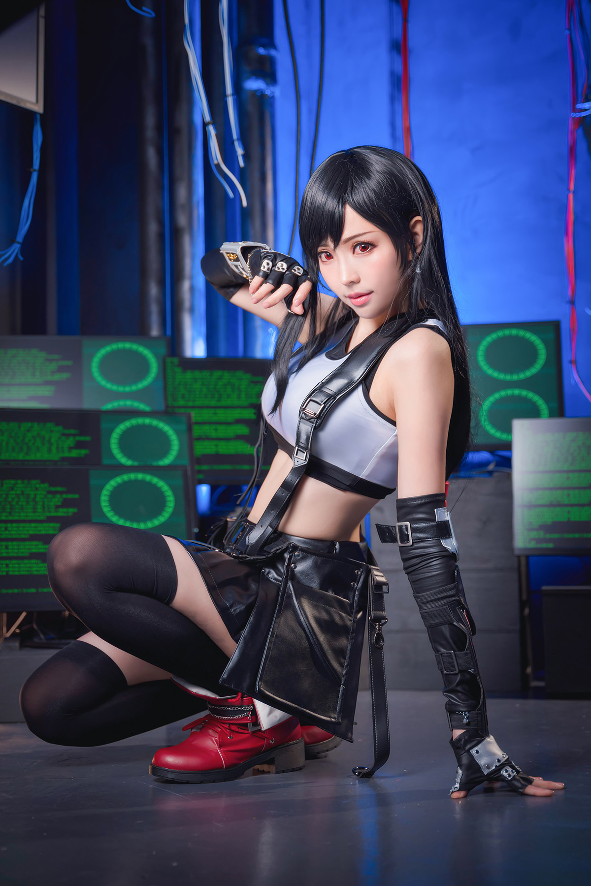 Cosplay ElyEE子 蒂法·洛克哈特 Tifa Set.01