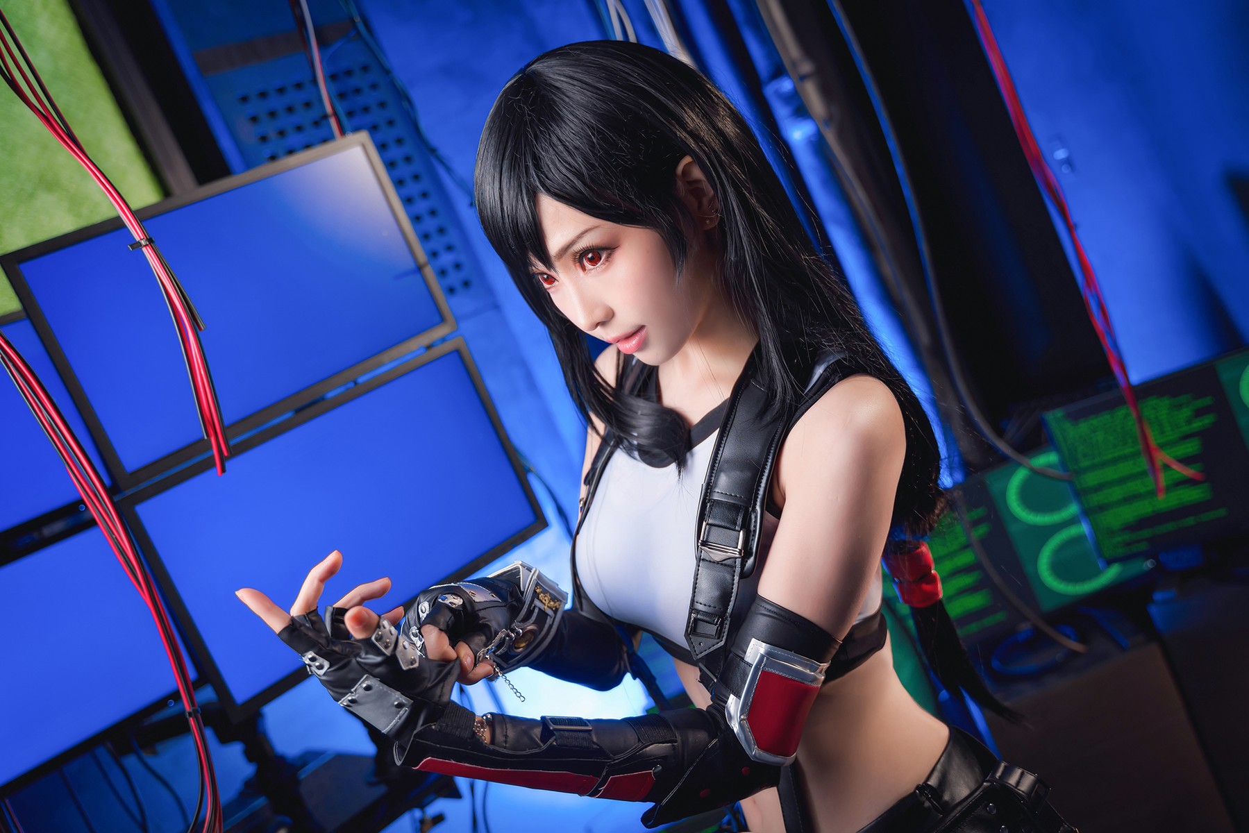 Cosplay ElyEE子 蒂法·洛克哈特 Tifa Set.01