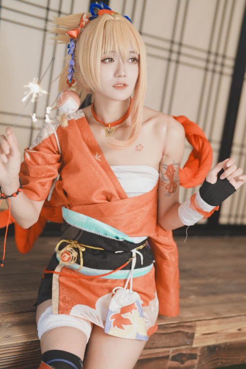 Read more about the article Cosplay 兔子Zzz不吃胡萝卜 我就说我就是宵宫