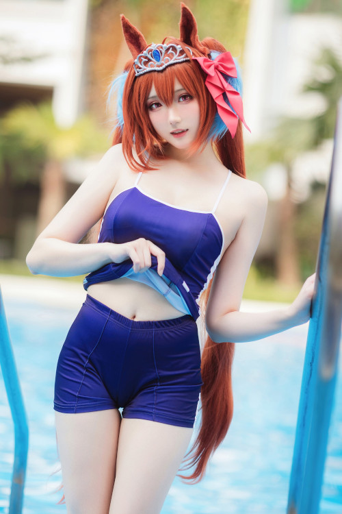 Read more about the article Cosplay 瓜希酱福利 赛马娘 大和赤骥