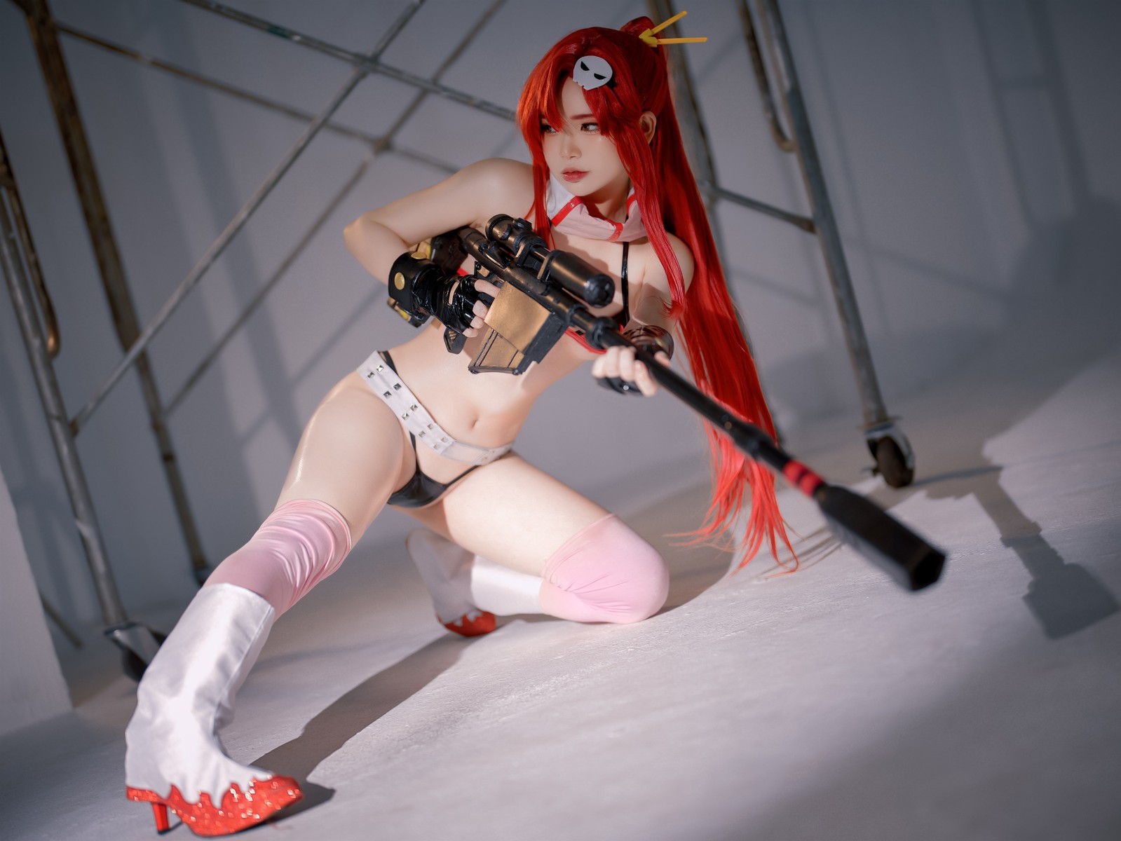 Эмоциональный Cosplay ZinieQ Yoko Littner asian porno