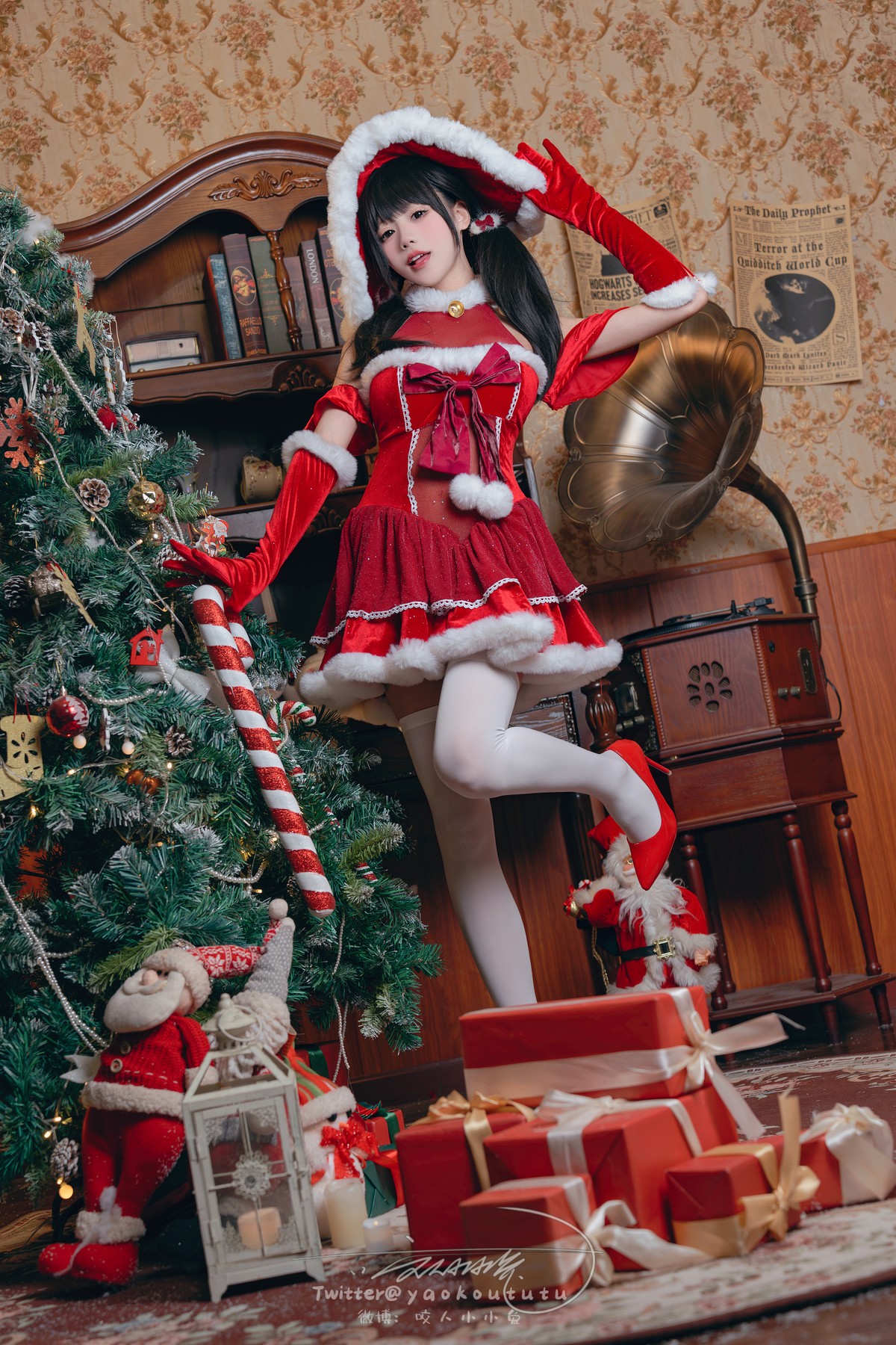 Cosplay 黏黏团子兔 魔女圣诞夜 Christmas Eve Set.01
